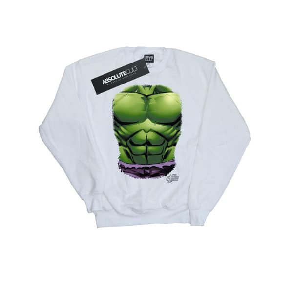 Marvel Girls Hulk Chest Burst Sweatshirt