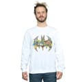 Miniatyrbilde 2 av 3: DC Comics Mens Batman Batgirl Logo Collage Sweatshirt