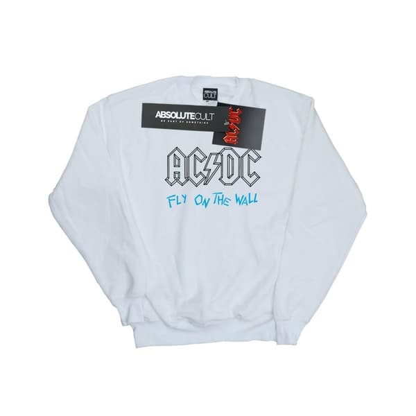 AC/DC Sweatshirt med konturerna av Fly On The Wall för flickor