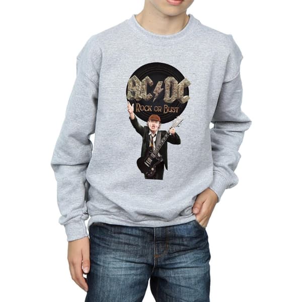 AC/DC Boys Rock Or Bust Angus Young Sweatshirt