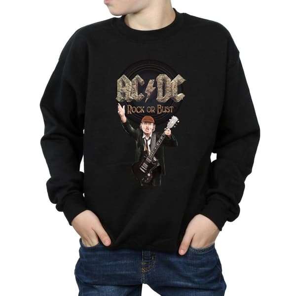 AC/DC Boys Rock Or Bust Angus Young Sweatshirt