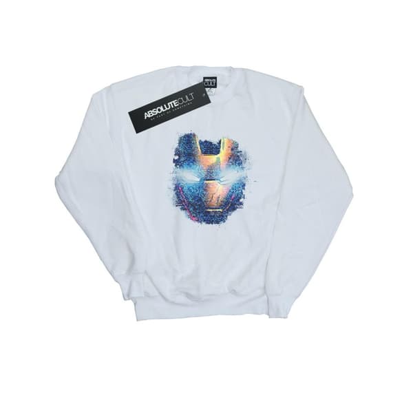 Marvel Dam/kvinnor Avengers Iron Man Sweatshirt med tryck på huvudet