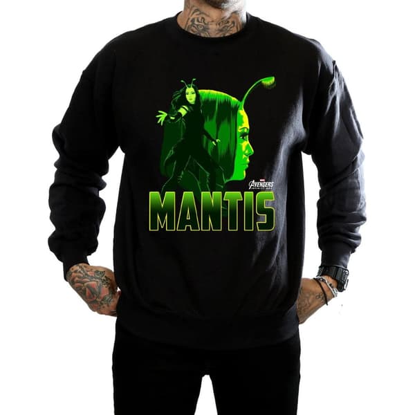 Marvel Mens Avengers Infinity War Mantis Character Sweatshirt
