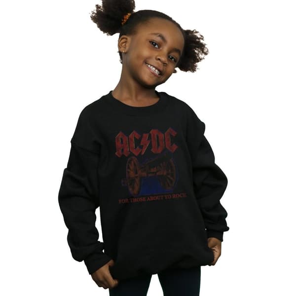 AC/DC Girls For Those About To Rock Canon Sweatshirt