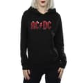 Miniatyrbild 3 av 5: AC/DC Red Ice - Huvtröja med logotyp för kvinnor/damer