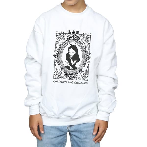 Disney Boys Alice In Wonderland Frame Sweatshirt