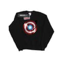 Miniatyrbild 5 av 5: Marvel Sweatshirt för flickor Captain America Turntable