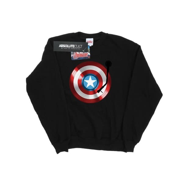Marvel Sweatshirt för flickor Captain America Turntable