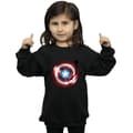 Miniatyrbild 2 av 5: Marvel Sweatshirt för flickor Captain America Turntable