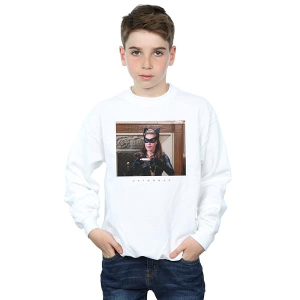DC Comics Boys Batman TV Series Catwoman Photo Sweatshirt
