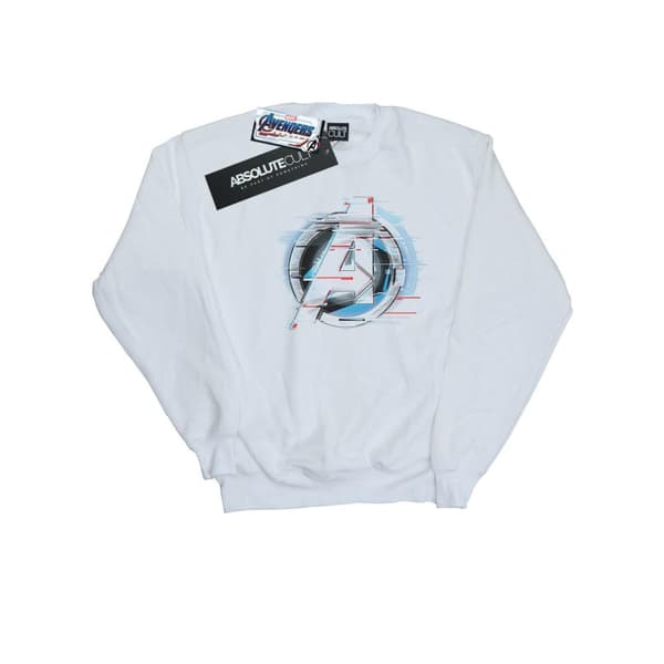 Marvel Girls Avengers Endgame Team Tech Logo Sweatshirt