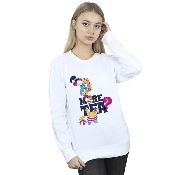 Disney Womens/Ladies Alice In Wonderland More Tea Sweatshirt