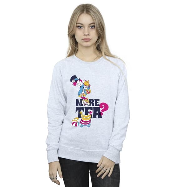 Disney Womens/Ladies Alice In Wonderland More Tea Sweatshirt