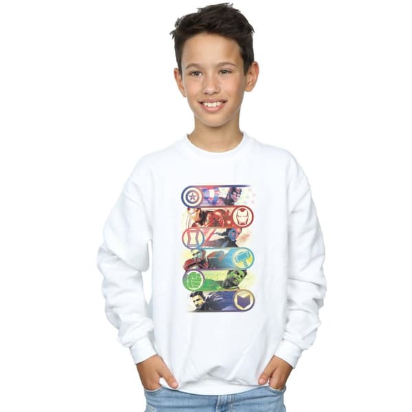 Marvel Boys Avengers Endgame Original Heroes Sweatshirt