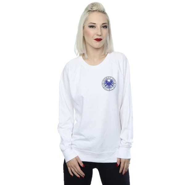 Marvel Womens/Ladies Agents Of SHIELD Breast Print Sweatshirt