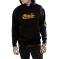 Miniatyrbillede 3 af 5: Marvel Mens Avengers Infinity War Orange Logo Hoodie