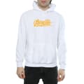Miniatyrbillede 3 af 5: Marvel Mens Avengers Infinity War Orange Logo Hoodie