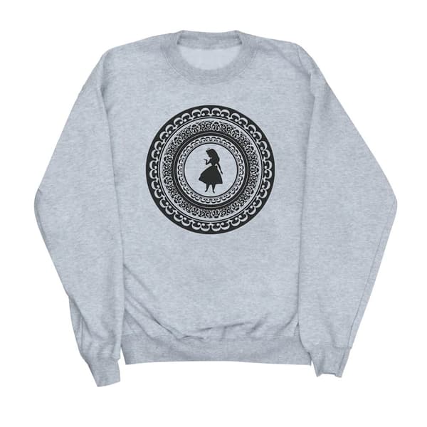 Disney Girls Alice In Wonderland Circle Sweatshirt