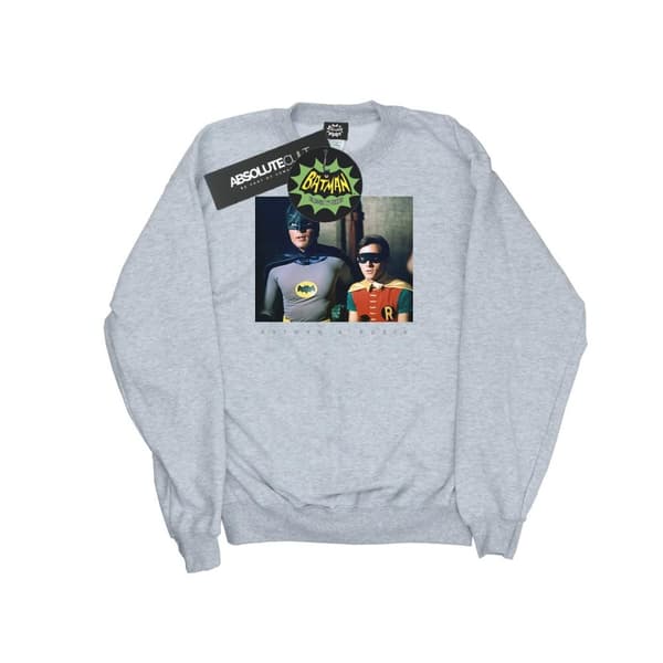 DC Comics Batman TV Series Dynamic Duo Photograph Sweatshirt för herrar