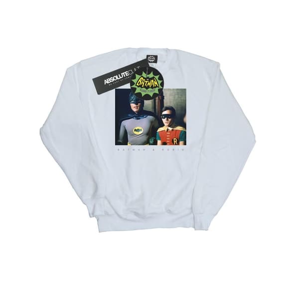 DC Comics Batman TV Series Dynamic Duo Photograph Sweatshirt för herrar