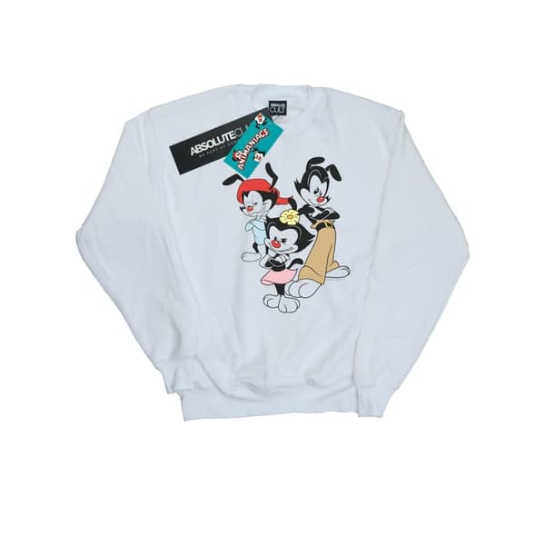 Animaniacs Womens/Ladies Dot Wakko And Yakko Sweatshirt