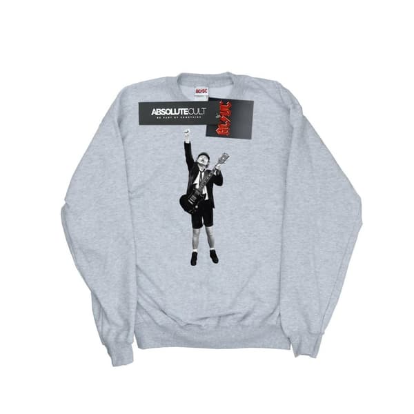 AC/DC Mens Angus Young Cut Out Sweatshirt
