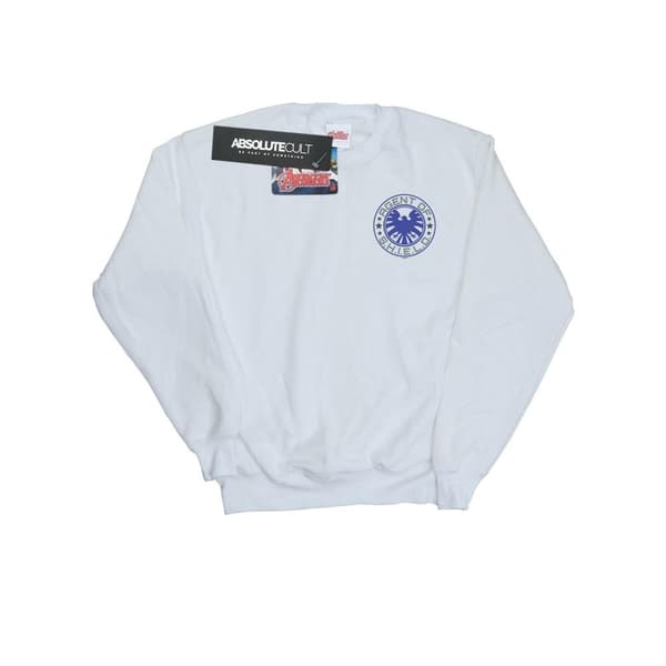 Marvel Boys Agents Of SHIELD Breast Print Sweatshirt