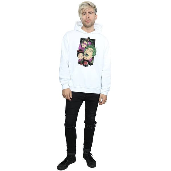 DC Comics Mens Batman TV Series Rogues Gallery Hoodie
