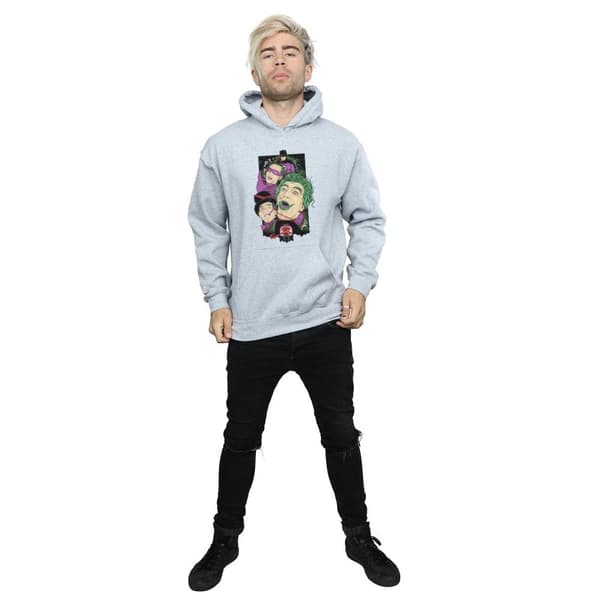 DC Comics Mens Batman TV Series Rogues Gallery Hoodie