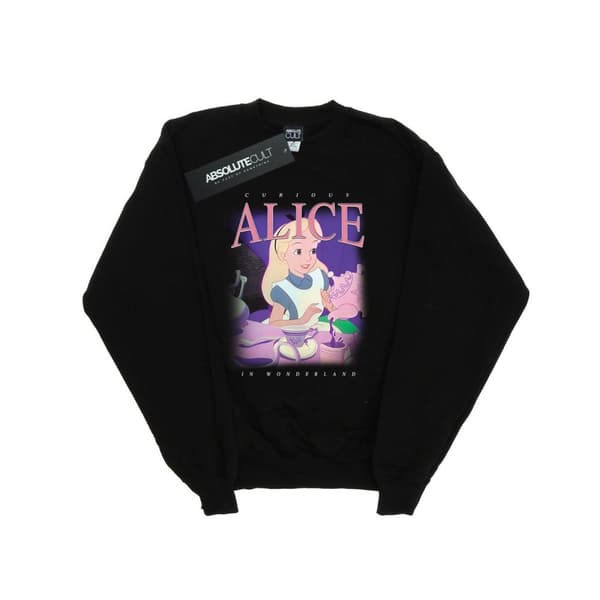 Disney Girls Alice in Wonderland Montage Sweatshirt