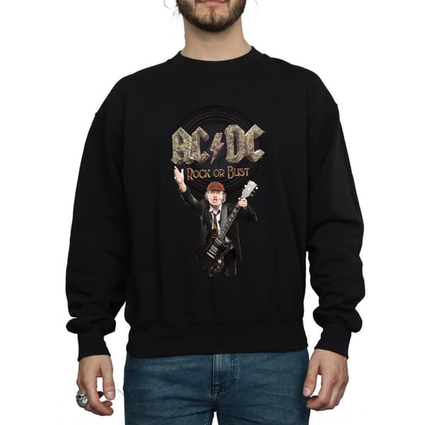 AC/DC Rock Or Bust Angus Young-tröja för herrar