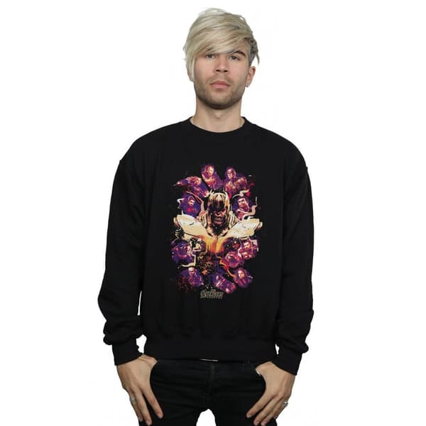 Marvel Mens Avengers Endgame Movie Splatter Sweatshirt