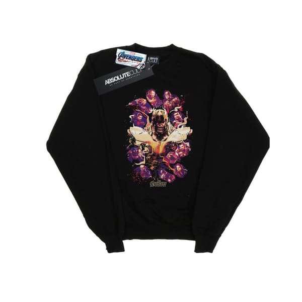 Marvel Mens Avengers Endgame Movie Splatter Sweatshirt