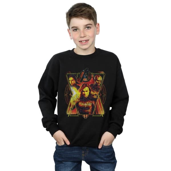 Marvel Pojkar Avengers Endgame Distressed Sunburst Sweatshirt