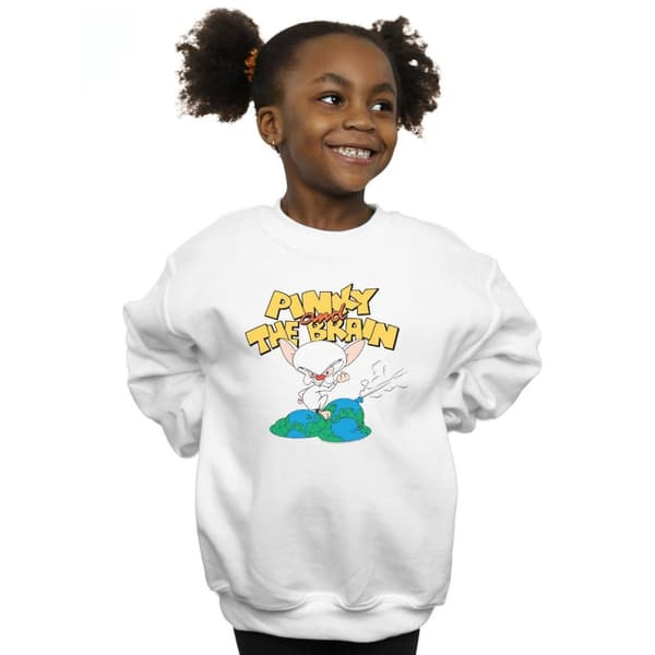 Animaniacs Girls The Brain World Domination Sweatshirt