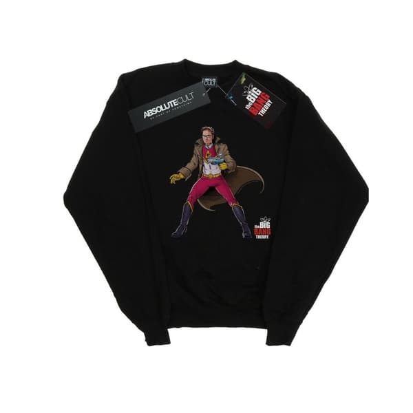 The Big Bang Theory Mens Leonard Superhero Sweatshirt
