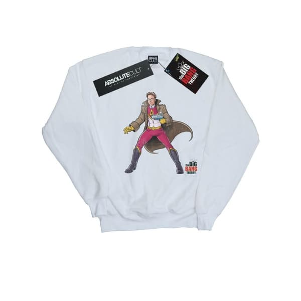 The Big Bang Theory Mens Leonard Superhero Sweatshirt