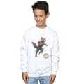 Miniatyrbillede 2 af 3: Marvel Boys Avengers Endgame Painted Rocket Sweatshirt