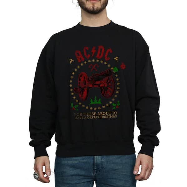 AC/DC Mens Christmas For Those Sweatshirt