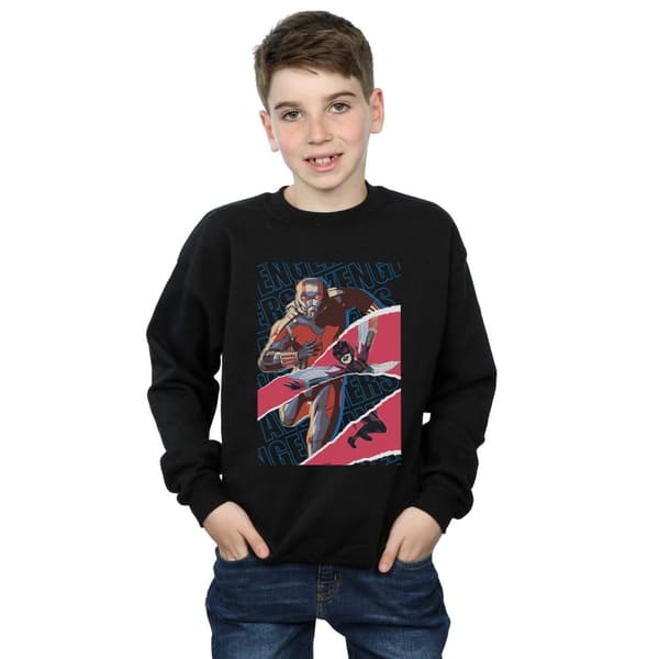 Marvel Pojkar Avengers Ant-Man And The Wasp Collage Sweatshirt