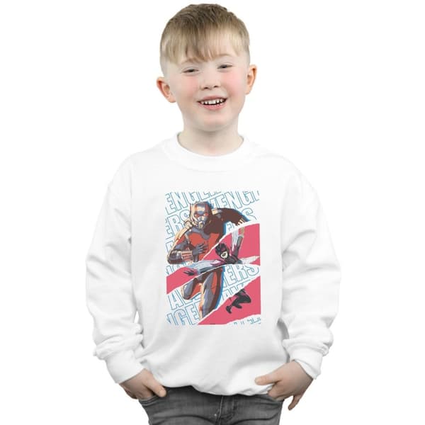 Marvel Pojkar Avengers Ant-Man And The Wasp Collage Sweatshirt