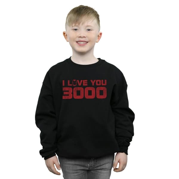 Marvel Boys Avengers Endgame I Love You 3000 Distressed Sweatshirt