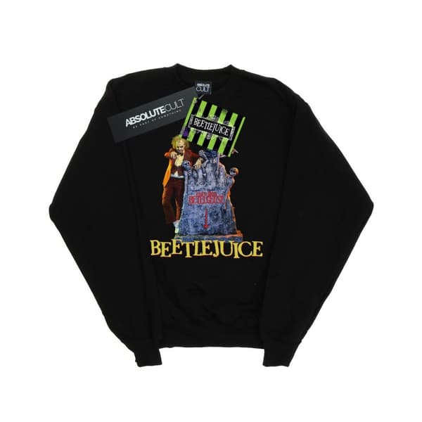 Beetlejuice Dam/Tjej Here Lies Sweatshirt