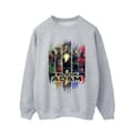 Miniatyrbilde 1 av 4: DC Comics Mens Black Adam JSA Complete Group Sweatshirt