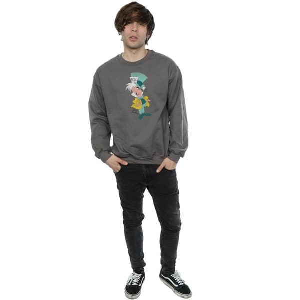 Disney Mens Classic Mad Hatter Sweatshirt