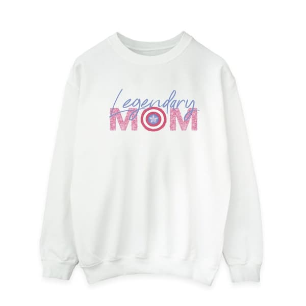 Marvel Mens Avengers Captain America Mum Sweatshirt