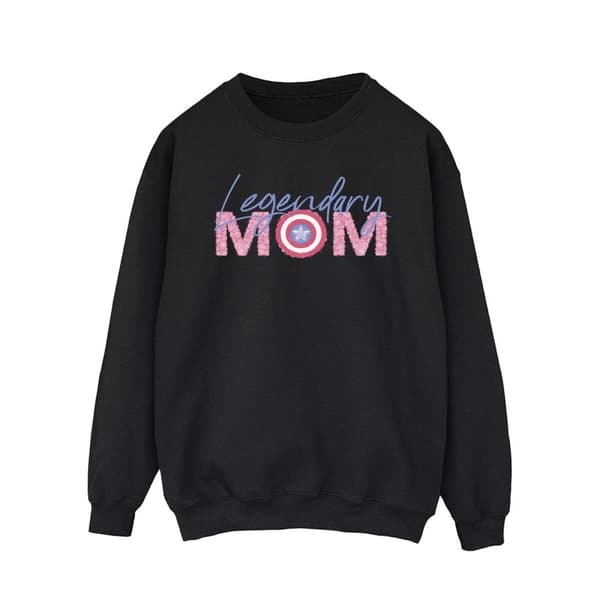 Marvel Mens Avengers Captain America Mum Sweatshirt