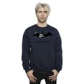 Miniatyrbilde 2 av 3: DC Comics Mens Batman Black Stare Logo Sweatshirt