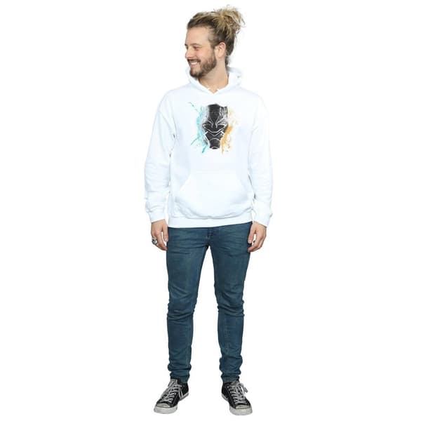 Marvel Mens Black Panther Splash Hoodie