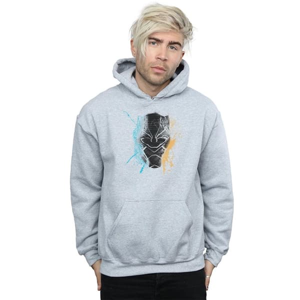 Marvel Mens Black Panther Splash Hoodie